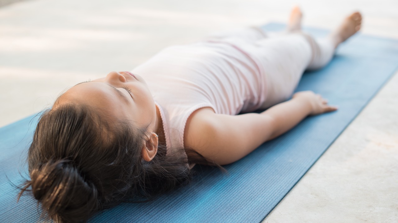 Calmness,And,Relax,,Female,Happiness.horizontal,,Blurred,Background.,Little,Asian,Girl